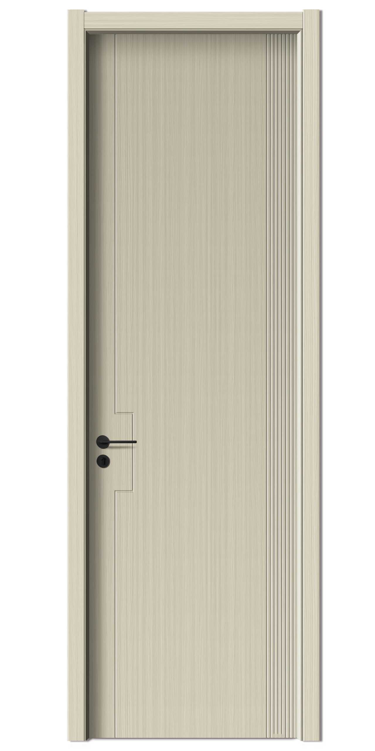 Modern Light Luxury WPC Carved Door LD-02